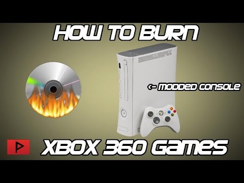 Burning xbox 360 games